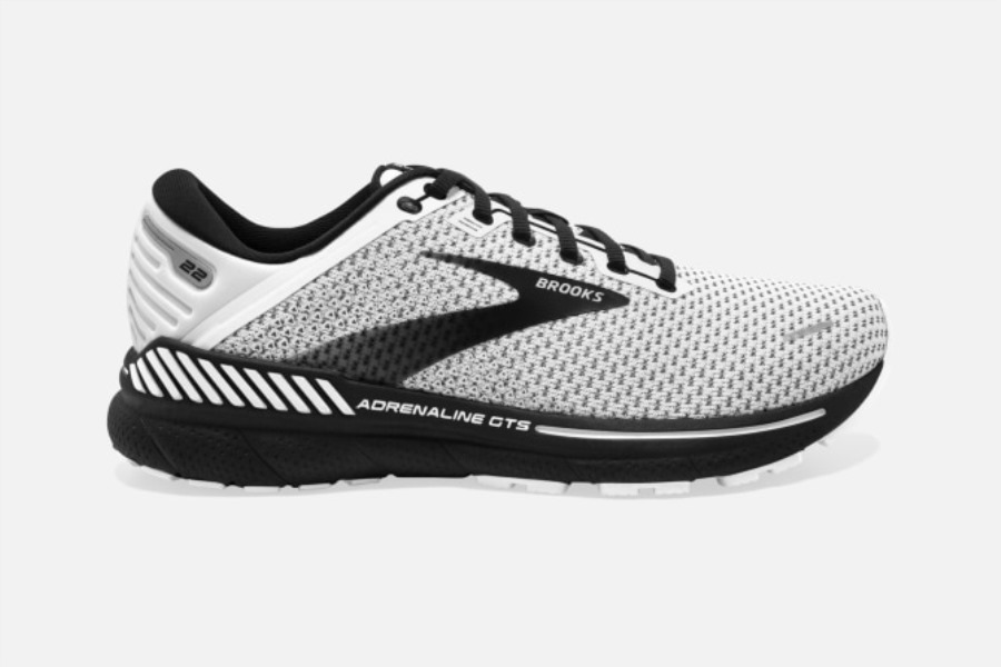 Adrenaline GTS 22 White-Grey-Black Brooks