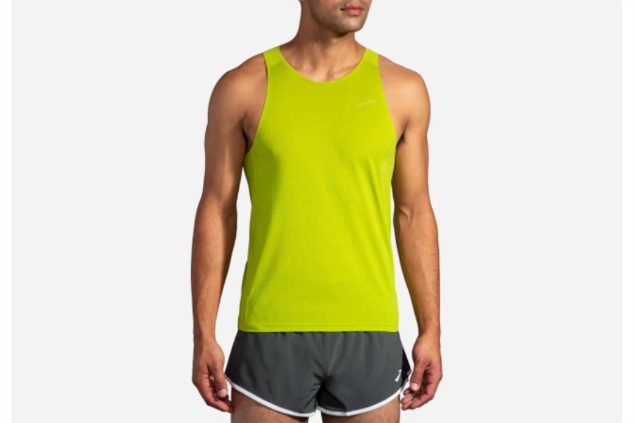 Atmosphere Singlet Bright Moss Brooks