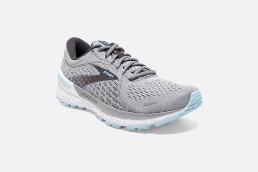 Brooks Adrenaline GTS 21 Oyster-Alloy-Light Blue