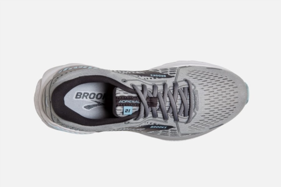 Brooks Adrenaline GTS 21 Oyster-Alloy-Light Blue
