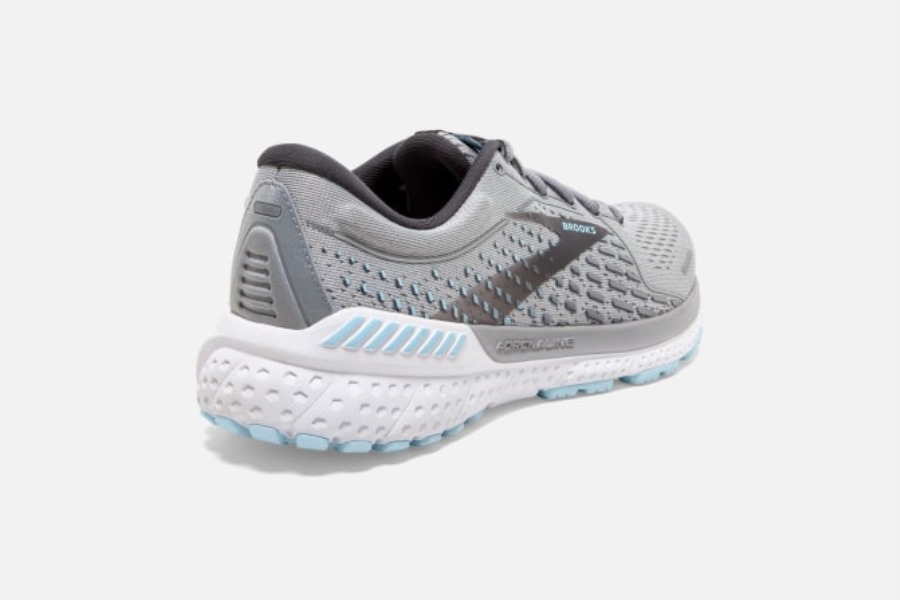 Brooks Adrenaline GTS 21 Oyster-Alloy-Light Blue
