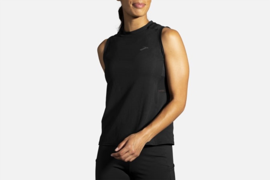 Brooks Atmosphere Sleeveless Black
