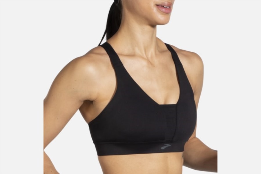 Brooks Black Drive Plunge Run Bra