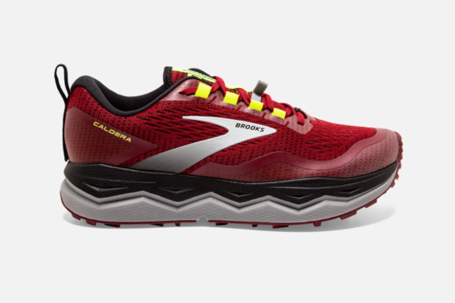 Brooks Caldera 5 Red-Black-Nightlife