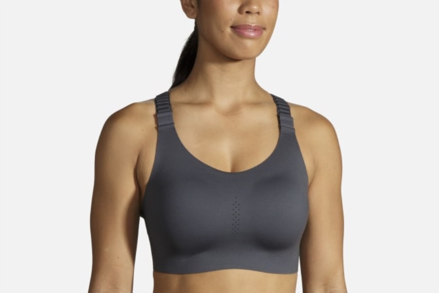 Brooks Dare Racerback Run Bra 2.0 Asphalt