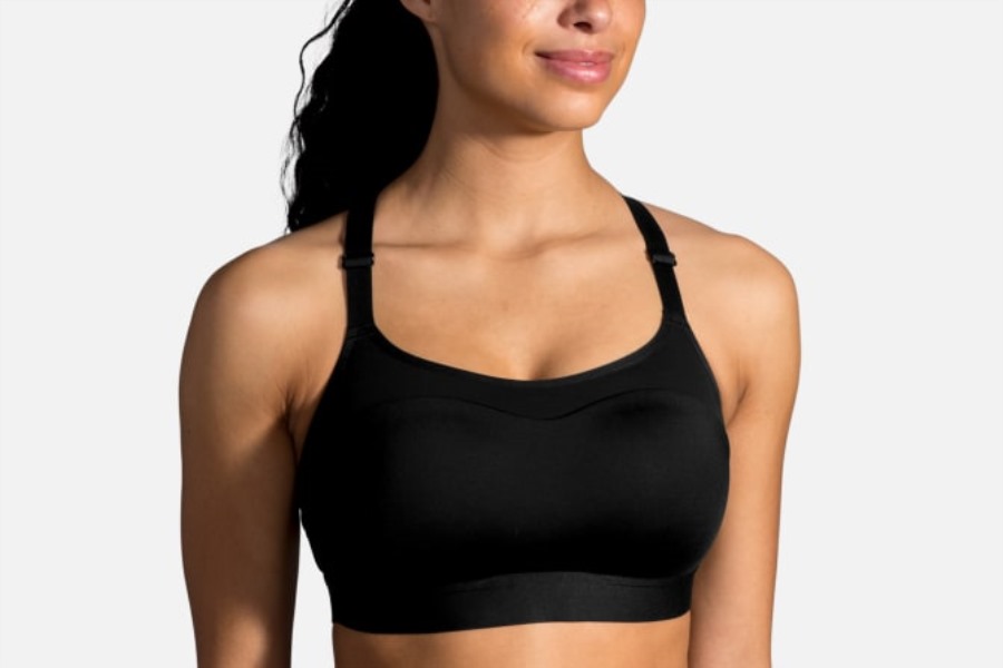 Brooks Dare Racerback Run Bra Black