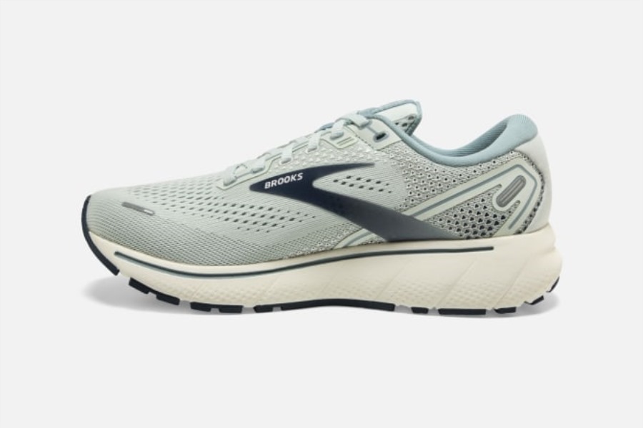 Brooks Ghost 14 Aqua-Whisper White-Navy
