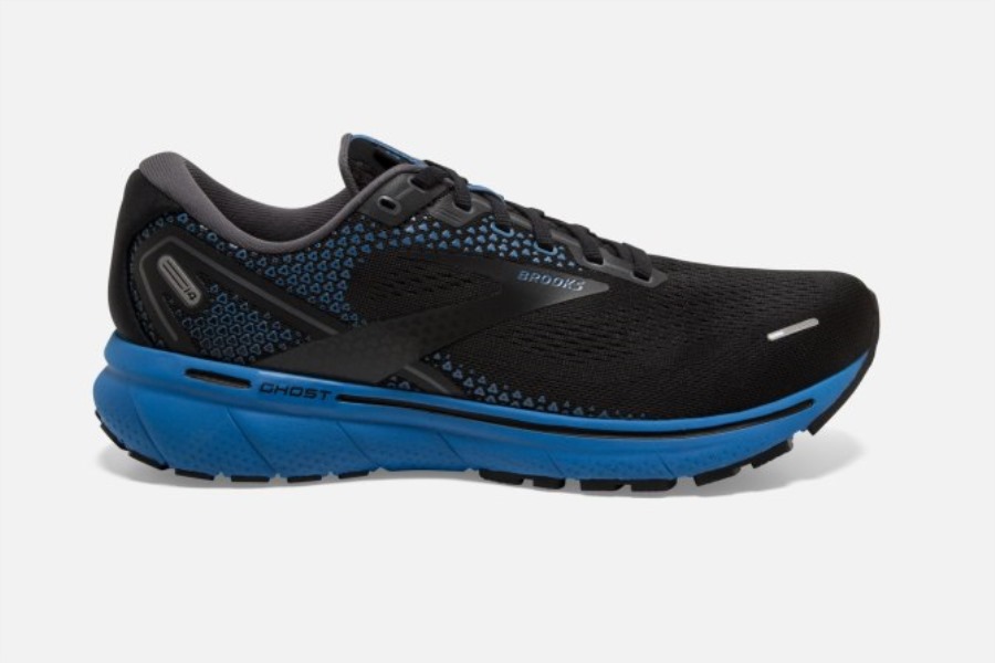 Brooks Ghost 14 Black-Blackened Pearl-Blue