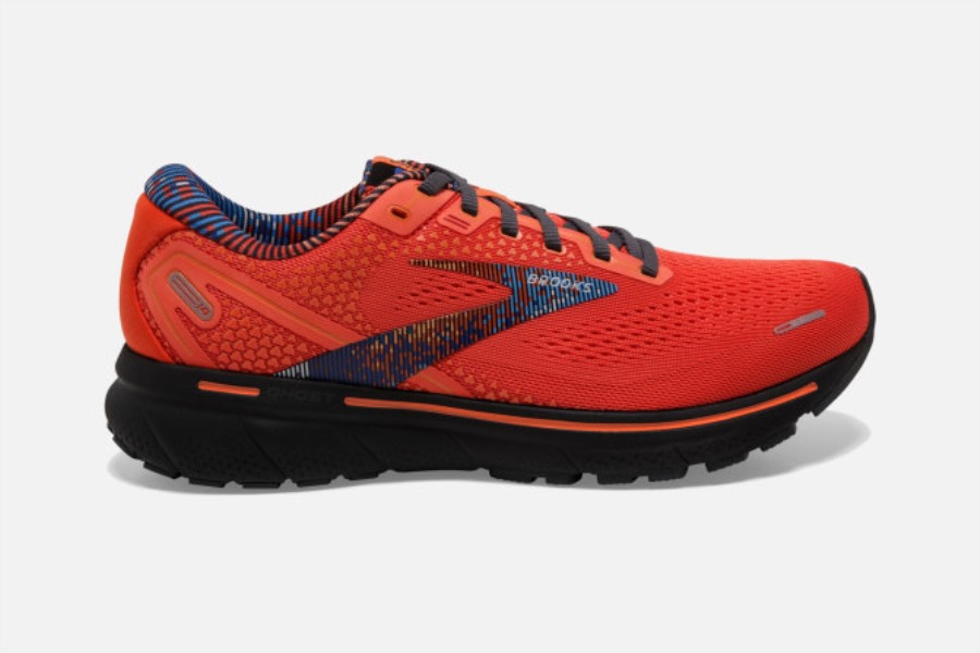 Brooks Ghost 14 Pixel Cherry-Vermillion