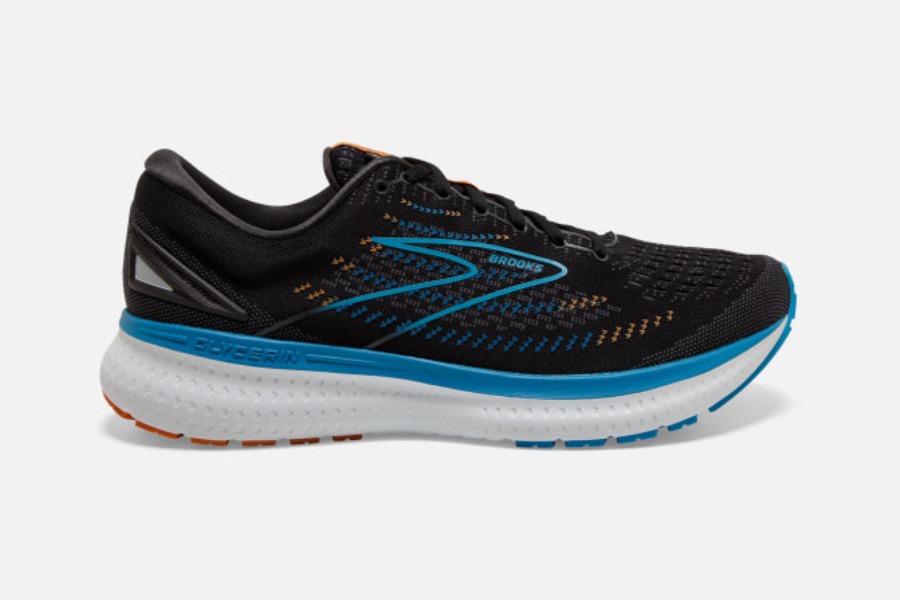 Brooks Glycerin 19 Black-Blue-Orange