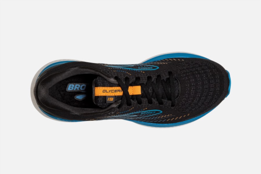 Brooks Glycerin 19 Black-Blue-Orange