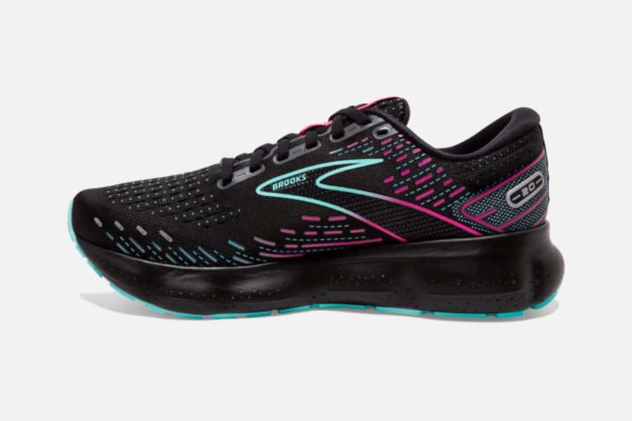 Brooks Glycerin 20 Black-Blue Light-Pink