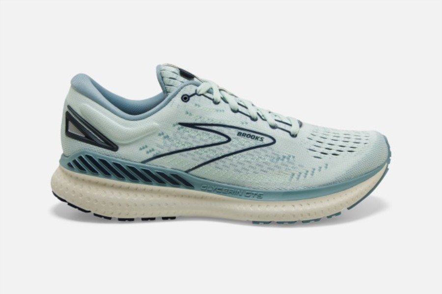 Brooks Glycerin GTS 19 Aqua-Whisper White-Navy