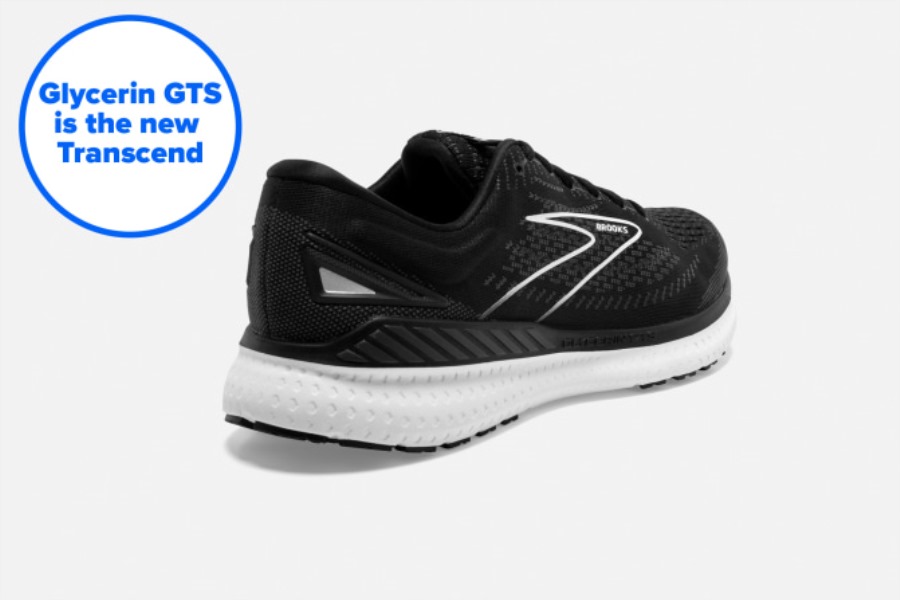 Brooks Glycerin GTS 19 Black-White