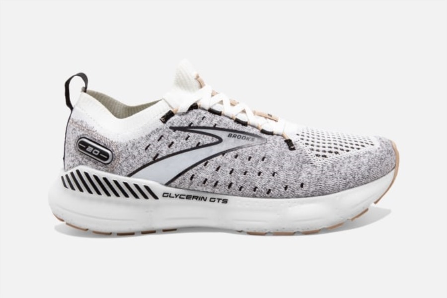 Brooks Glycerin StealthFit GTS 20 White-Black-Cream