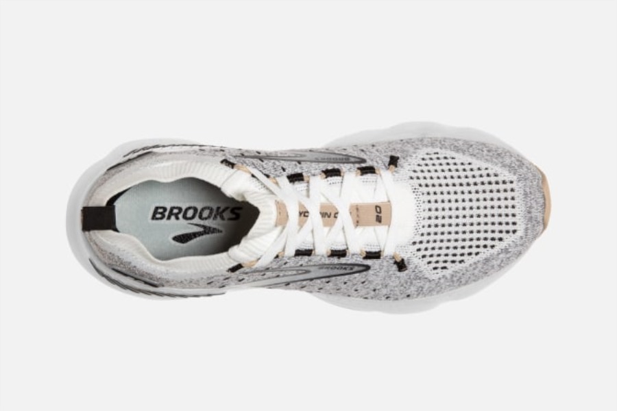 Brooks Glycerin StealthFit GTS 20 White-Black-Cream