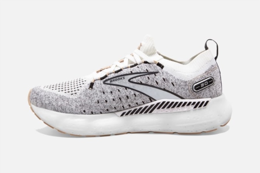 Brooks Glycerin StealthFit GTS 20 White-Black-Cream