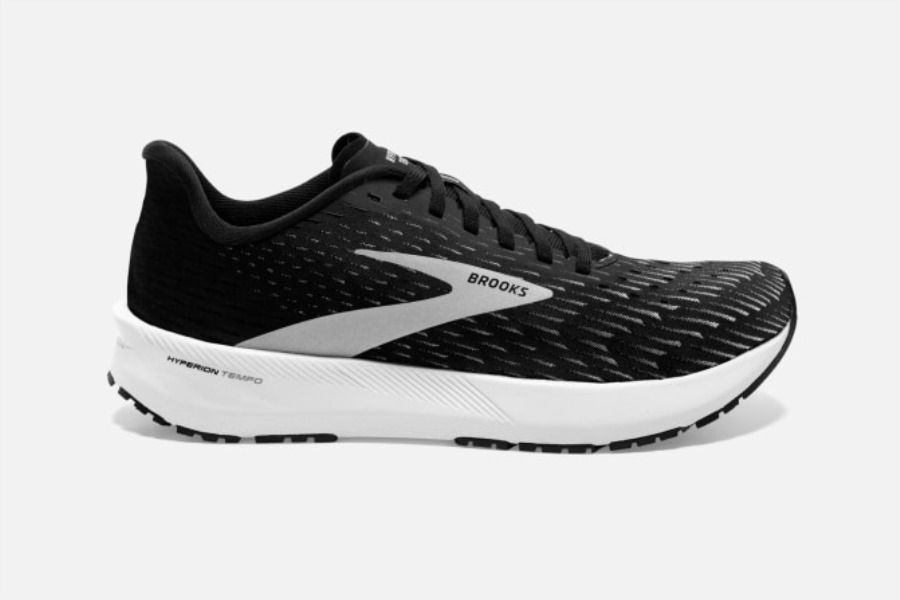 Brooks Hyperion Tempo Black-Silver-White