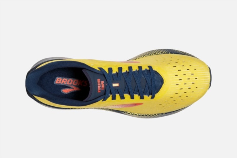 Brooks Hyperion Tempo Maize-Cherry Tomato