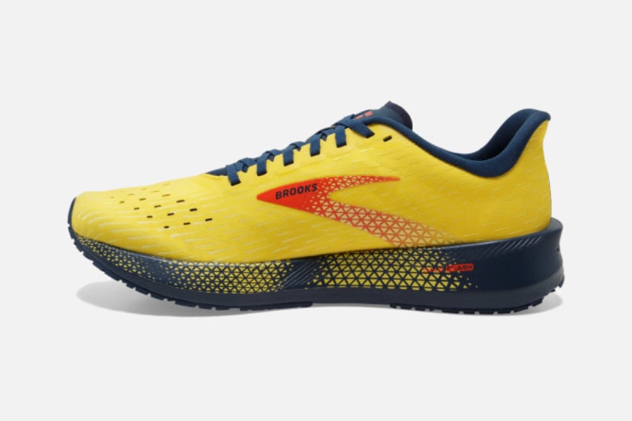 Brooks Hyperion Tempo Maize-Cherry Tomato