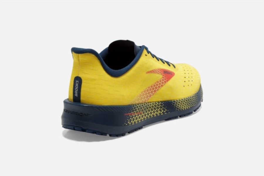 Brooks Hyperion Tempo Maize-Cherry Tomato