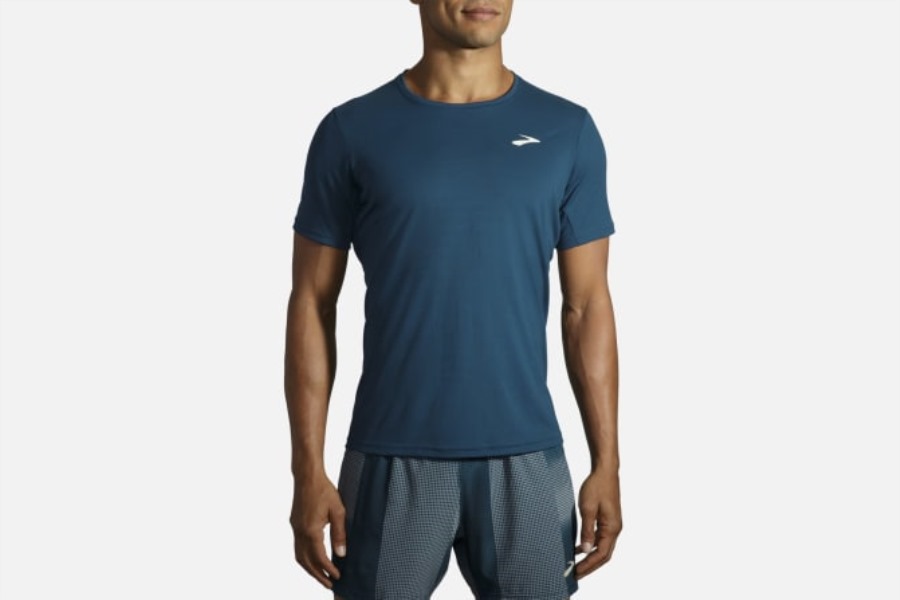Brooks Indigo Rush Atmosphere Short Sleeve