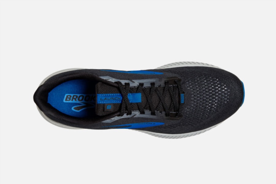 Brooks Launch 8 Black-Grey-Blue