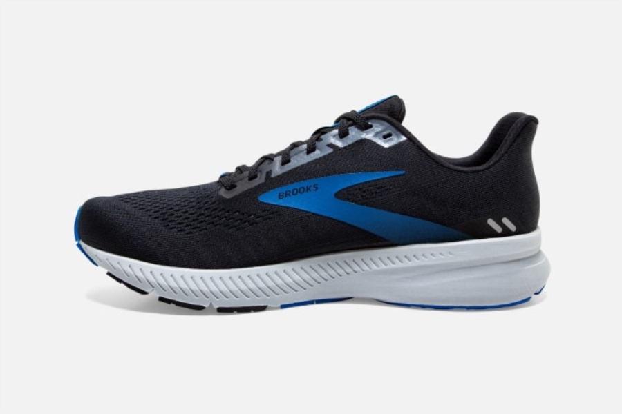 Brooks Launch 8 Black-Grey-Blue