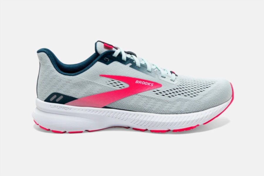 Brooks Launch 8 Ice Flow-Pink-Navy