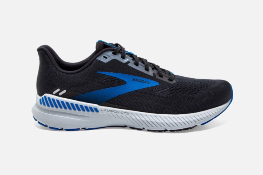 Brooks Launch GTS 8 Black-Grey-Blue