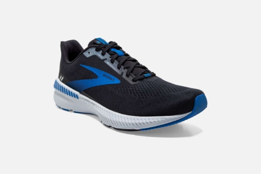 Brooks Launch GTS 8 Black-Grey-Blue
