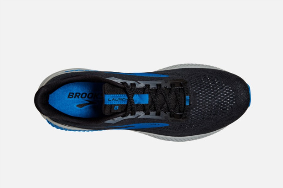 Brooks Launch GTS 8 Black-Grey-Blue