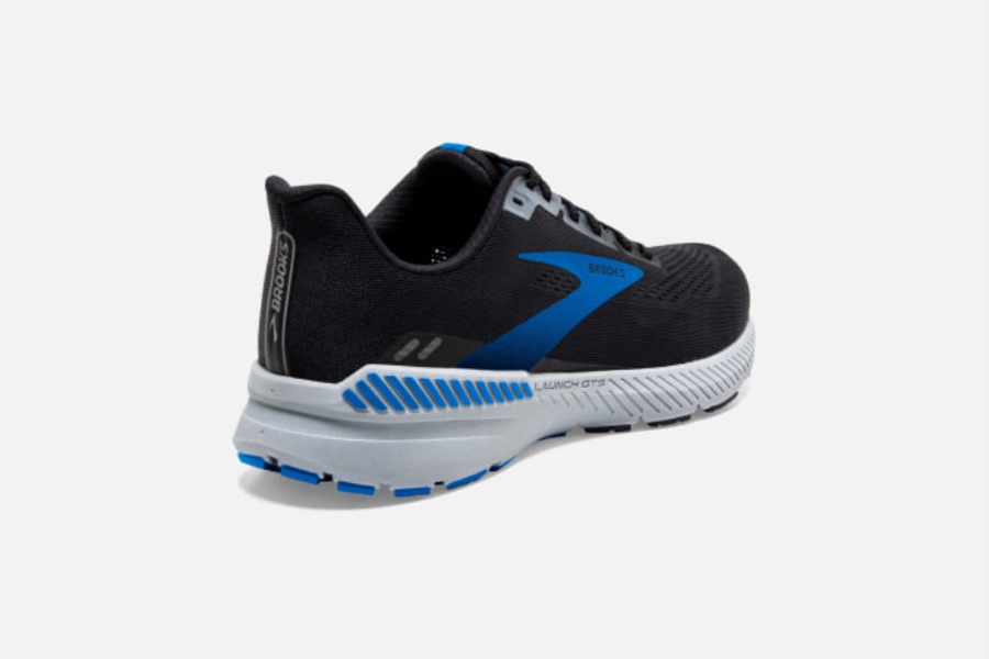 Brooks Launch GTS 8 Black-Grey-Blue