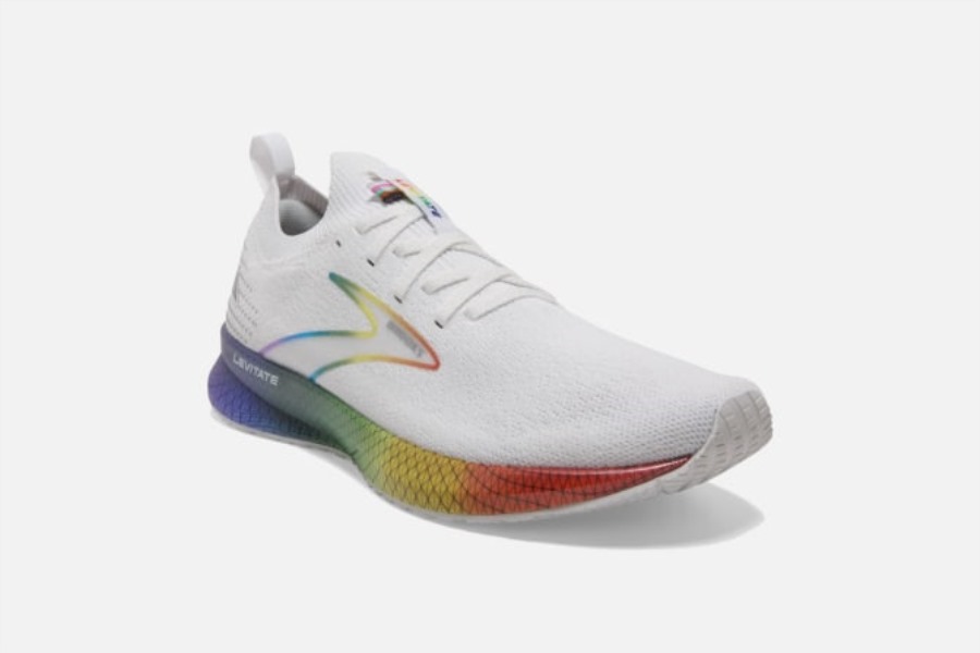 Brooks Levitate StealthFit 5 Love Moves White-Oyster