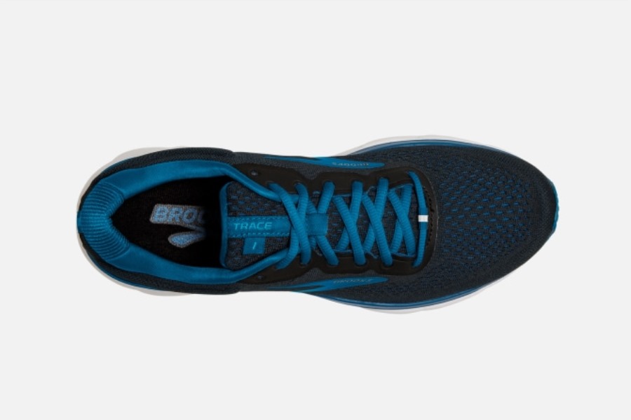 Brooks Trace Black-Vivid Blue-Persim