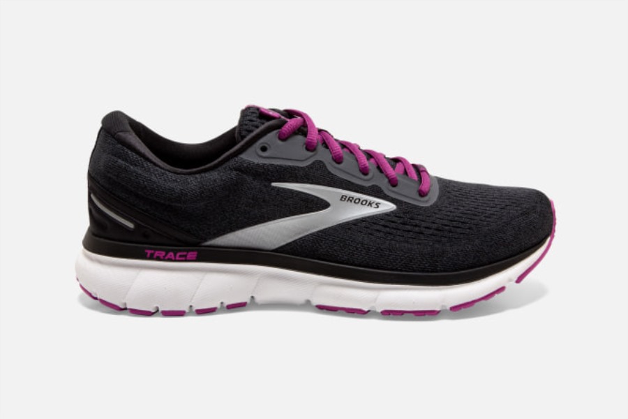 Brooks Trace Ebony-Black-Wood Violet