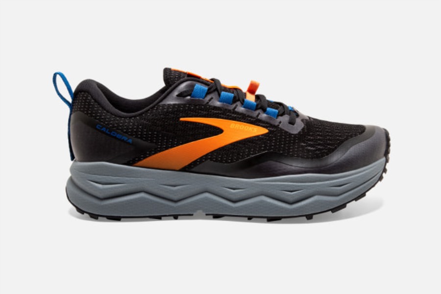 Caldera 5 Black-Orange-Blue Brooks