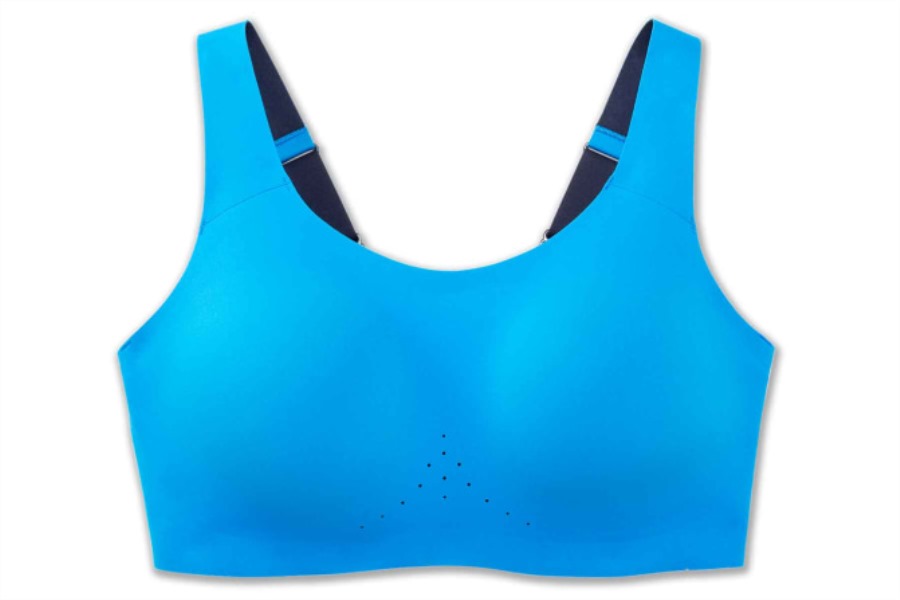 Dare Scoopback Run Bra Blue Bolt-Navy Brooks