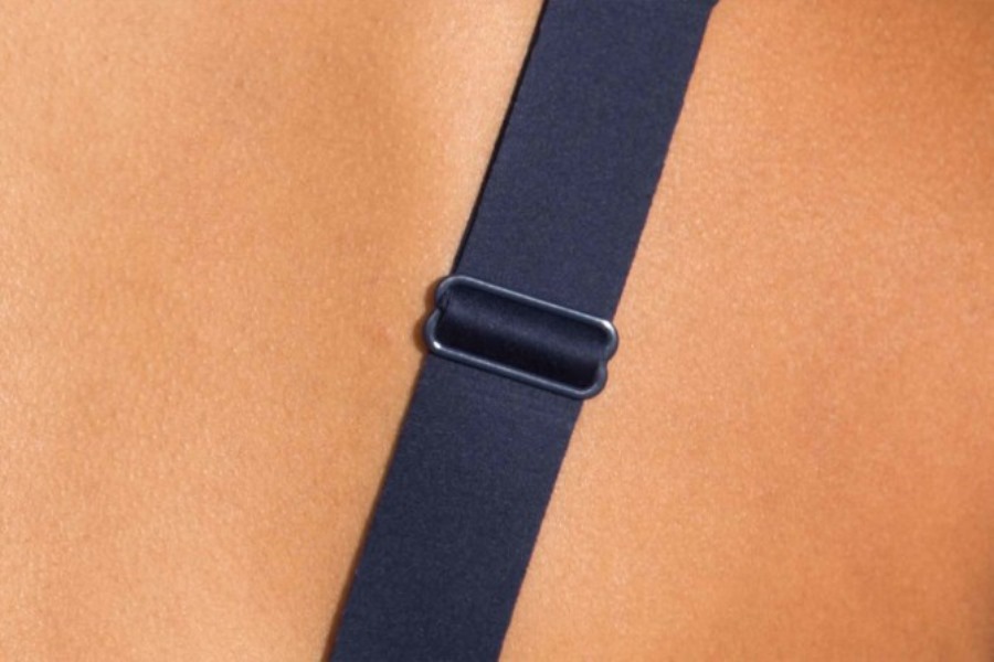 Dare Scoopback Run Bra Blue Bolt-Navy Brooks