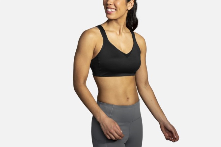 Drive Convertible Run Bra Black Brooks