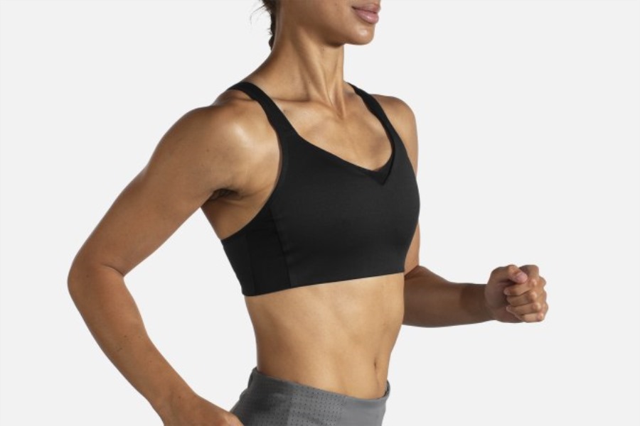 Drive Convertible Run Bra Black Brooks