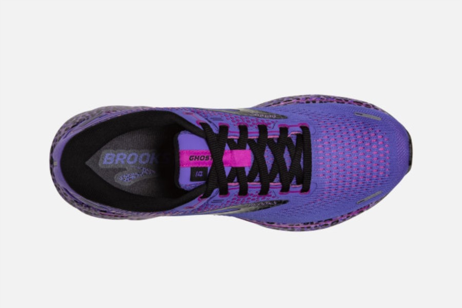 Ghost 14 Cheetah Cactus-Purple-Black Brooks