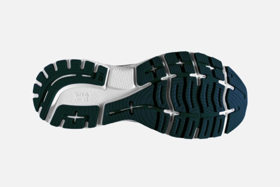 Ghost 14 Grey-Titan-Tomato Brooks