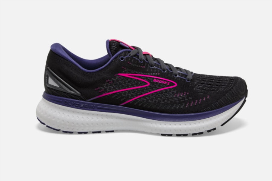Glycerin 19 Black-Ebony-Pink Brooks