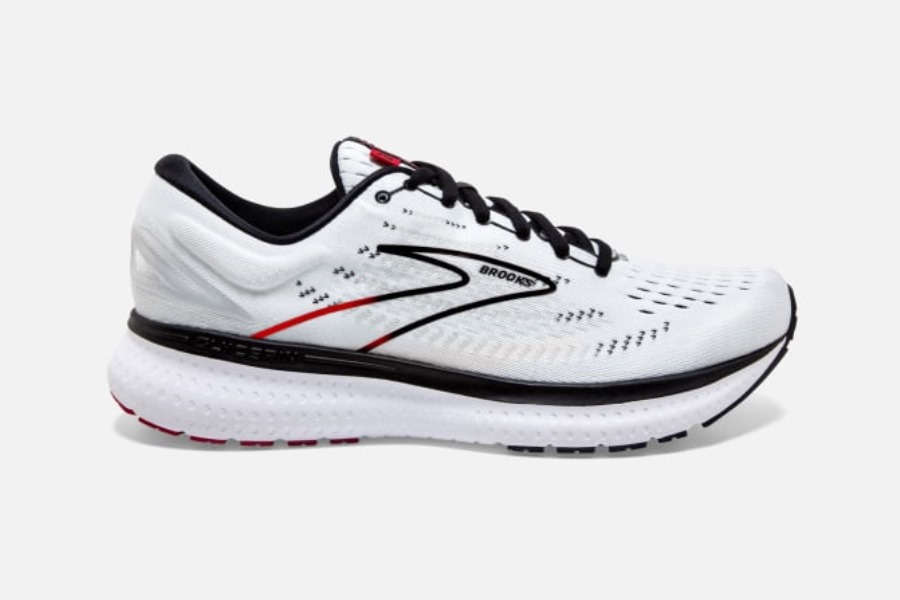 Glycerin 19 White-Black-Red Brooks