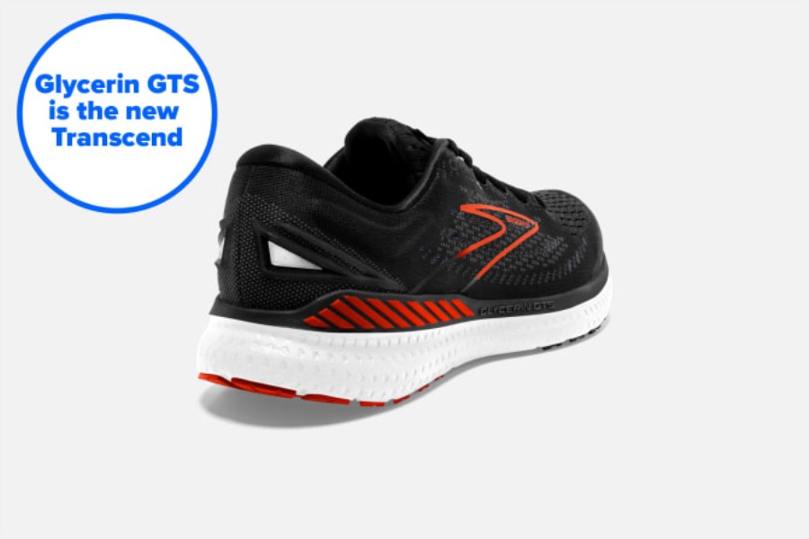 Glycerin GTS 19 Black-Grey-Red Clay Brooks