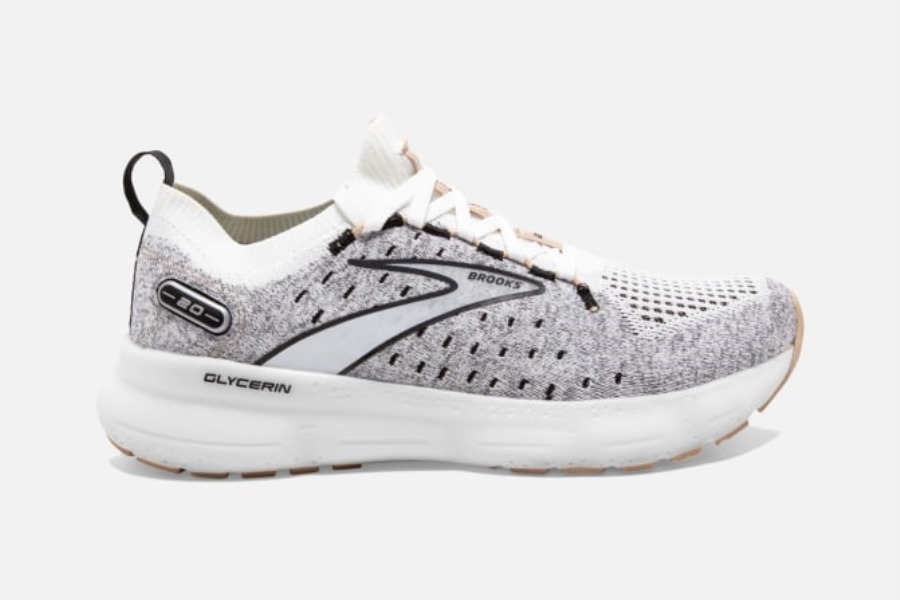 Glycerin StealthFit 20 White-Black-Cream Brooks