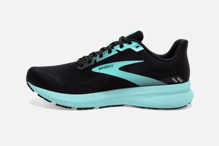 Launch 8 Black-Ebony-Blue Tint Brooks