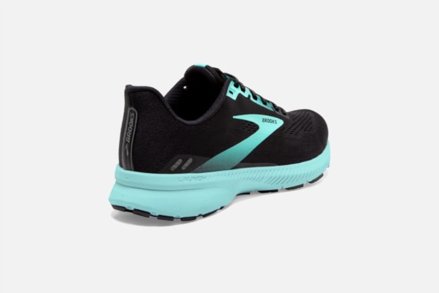Launch 8 Black-Ebony-Blue Tint Brooks