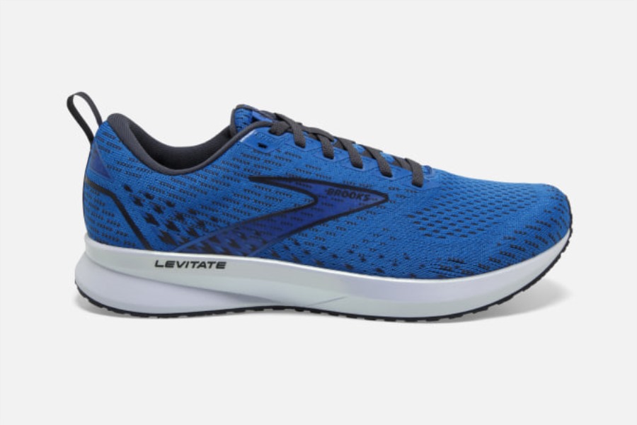 Levitate 5 Blue-India Ink-White Brooks